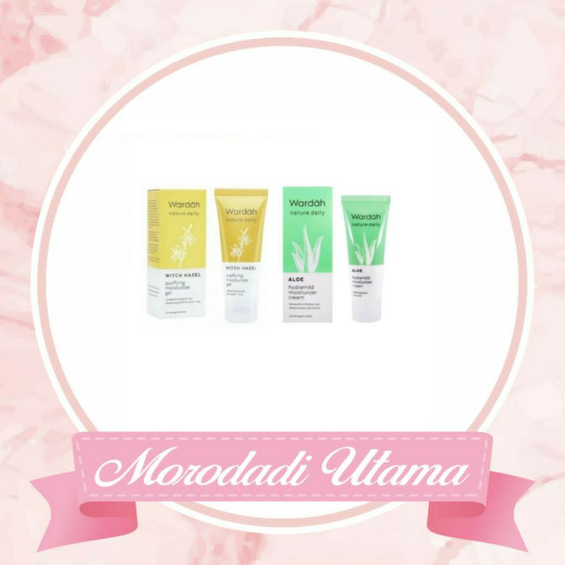 Wardah Moisturizer Gel / Cream 40ml