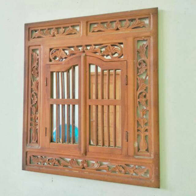 Kaca Dinding Ruang Tamu - Mirror Dinding - Kaca Hias