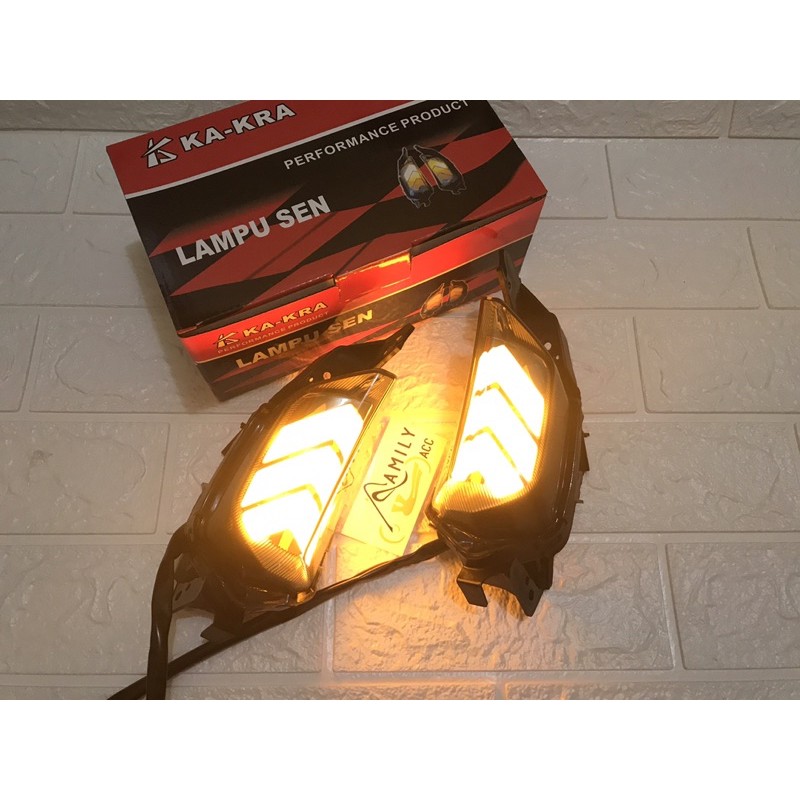 LAMPU SEIN SEN LED RUNNING YAMAHA NMAX NEW 2020-2022 / SEIN ASSY DEPAN LED RUNNING All New Nmax 2020-2022