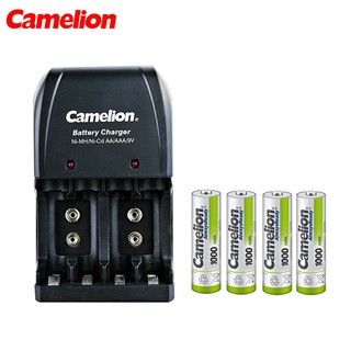 Camelion Bundling Charger Baterai  0904 - A2 1000 MAh Bp4 Free Battery Case