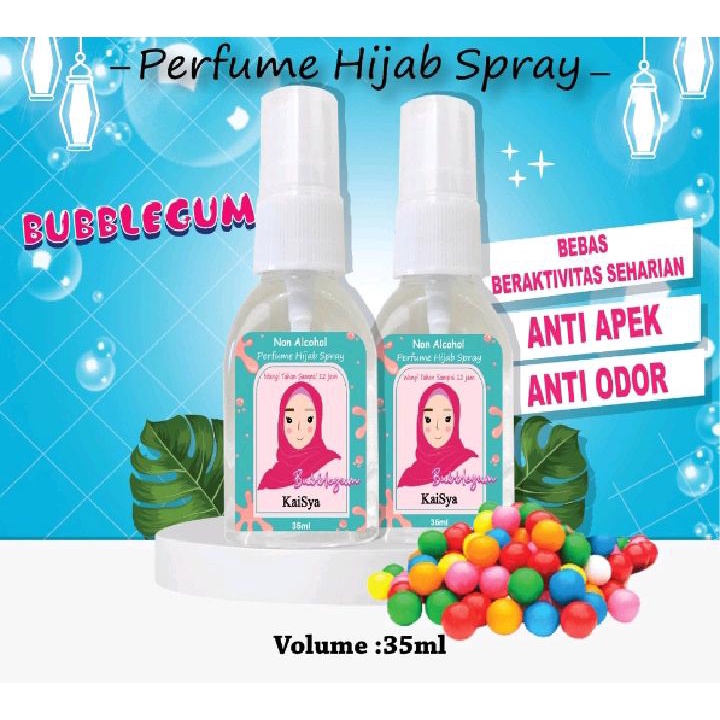 Parfum Hijab 35ml - Parfum Non Alkohol Parfum Spray