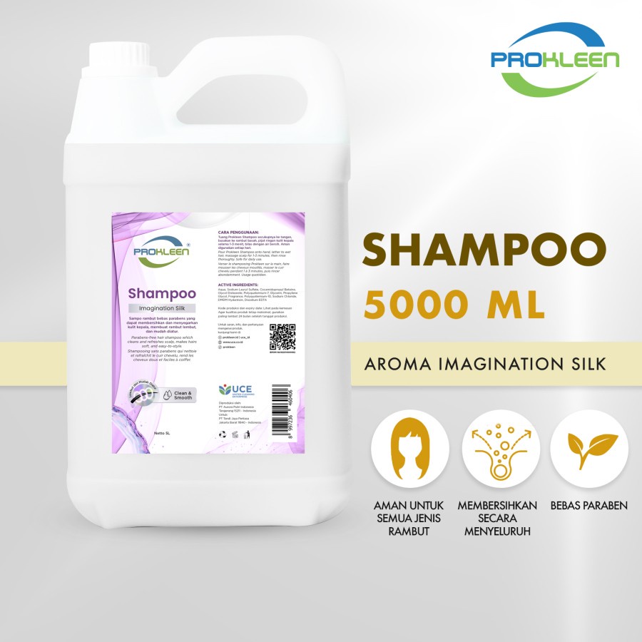 Shampoo Rambut PREMIUM PROKLEEN Hair Shampoo 5 L