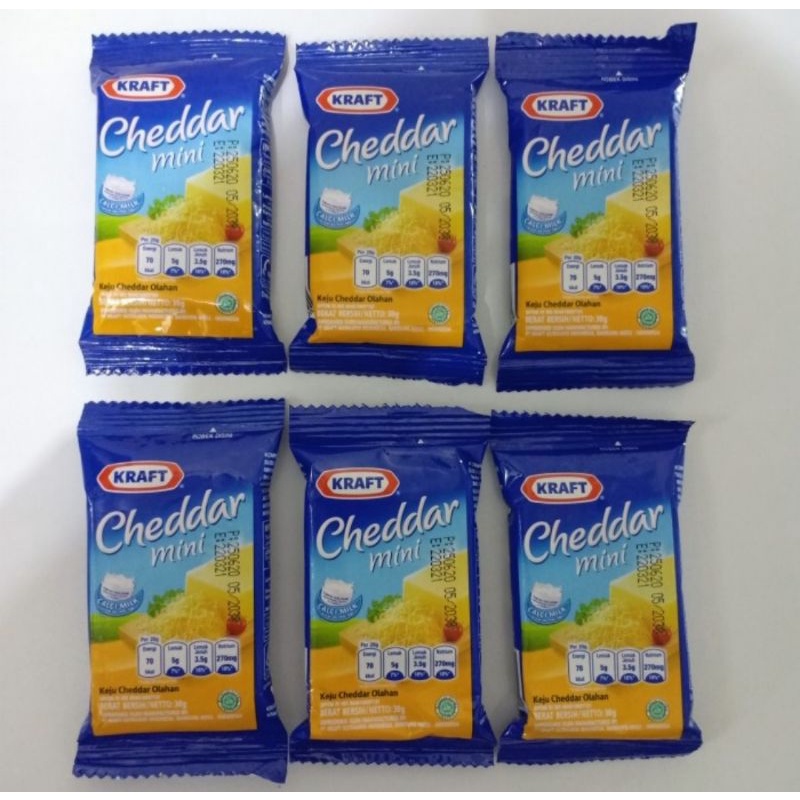 

Kraft Keju Cheddar Mini 30gr Murah