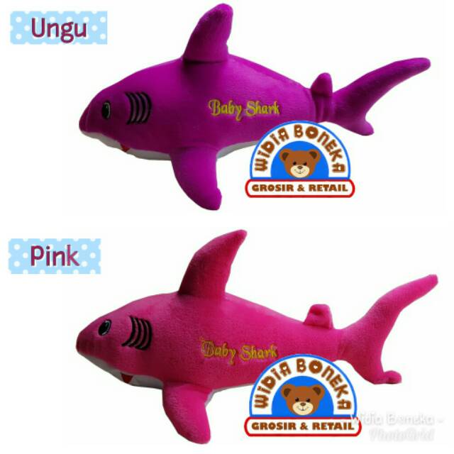 [ PROMO ] Boneka Baby Shark / Ikan Hiu 40 cm