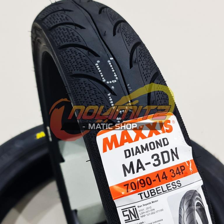 Ban Maxxis MA-3DN Diamond 70/90 - 14 Vario Beat Scoopy Mio