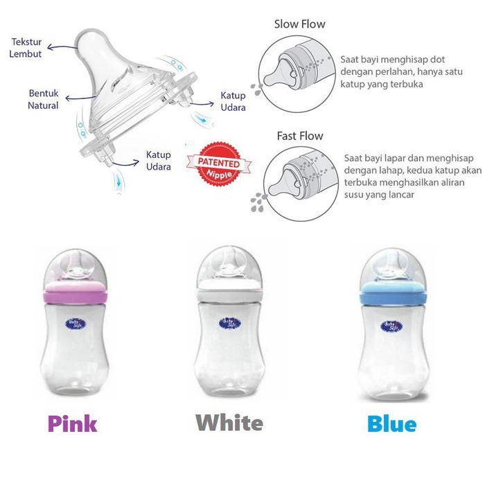 Botol Susu Bayi Baby Safe Wide Neck