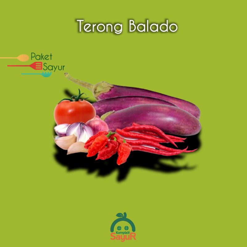 

Paket Terong Balado Segar