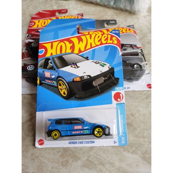 Hot Wheels Civic 2022 HotWheels Honda Civic Custom Asada