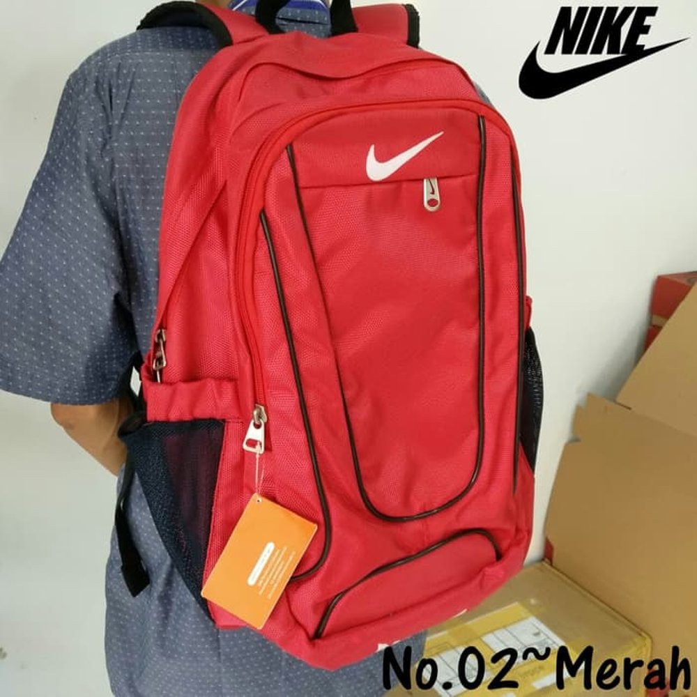 tas punggung ransel tas gendong nike just do it, grade ori