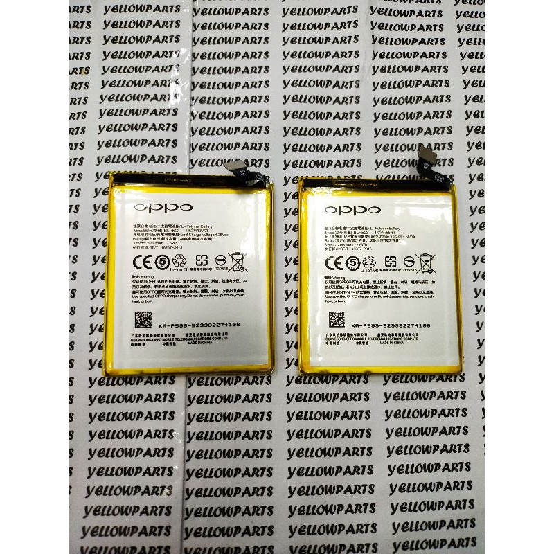 BAT BATTERY BATERAI BATERE OPPO NEO5 R1201 BLP593 ORIGINAL