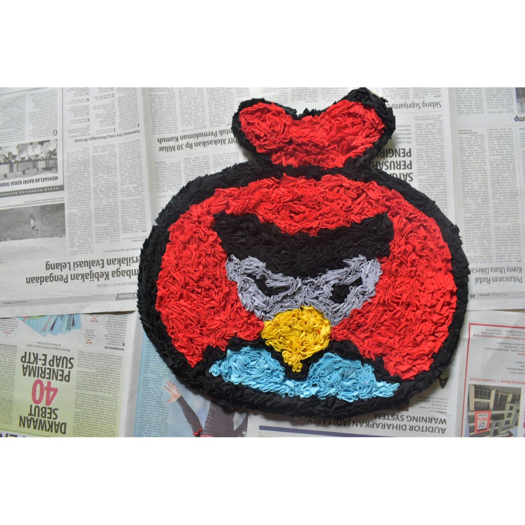 Keset Katun Karakter Angry Birds