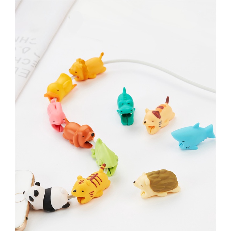 Animal Cable Bite Cute For Android and iPhone Pelindung Kabel data