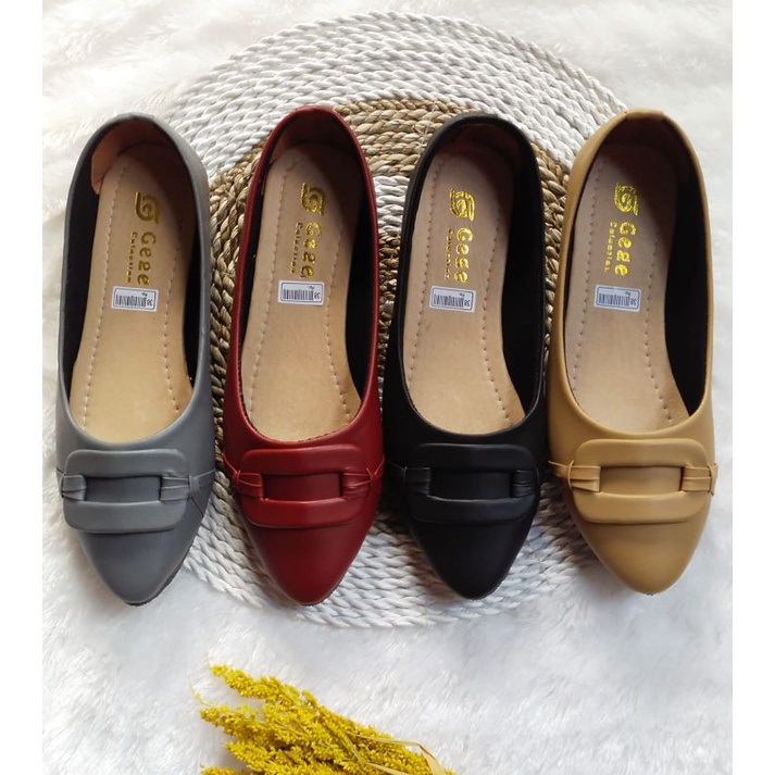 SEPATU BALET FLAT VARIASI KTK