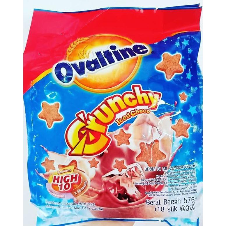 

[[BISA COD]] Ovaltine Crunchy Iced Choco 576gram (18stick @ 32gram) GRATIS ONGKIR Kode 154