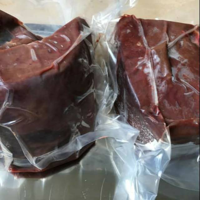 Hati sapi 1kg ati sapi 1kg