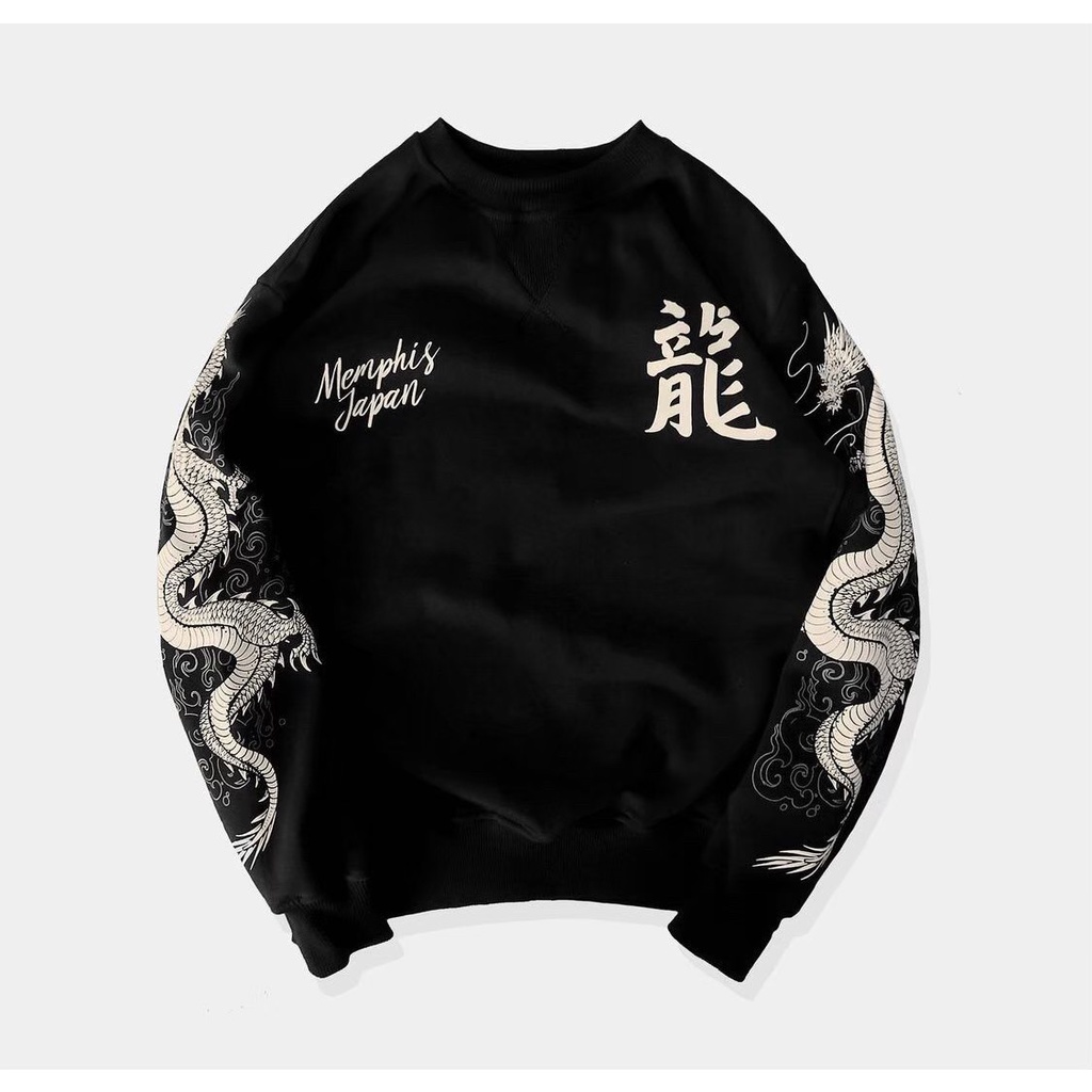 Crewneck Memphisorigins Sweters Naga Japan Premium Quality - Full Hantaq