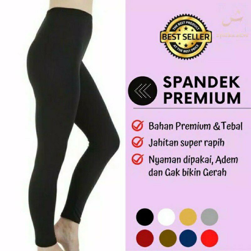 Legging Spandek Premium // Legging Spandek Wanita