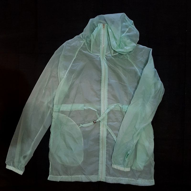 Jaket running transparan/summer jaket/jaket sport/parasut