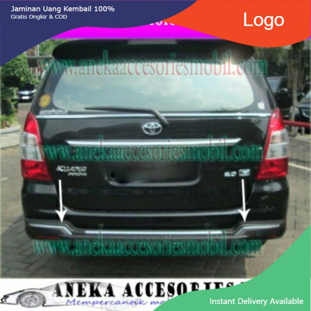ORIGINAL PABRIK Bemper belakang kijang inova tanduk belakang kijang inova pengaman belakang kijang i
