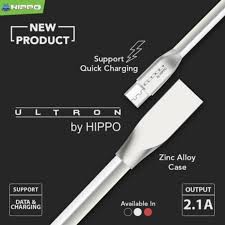 Cable Ultron Series HIPPO For Micro USB 200cm - Putih