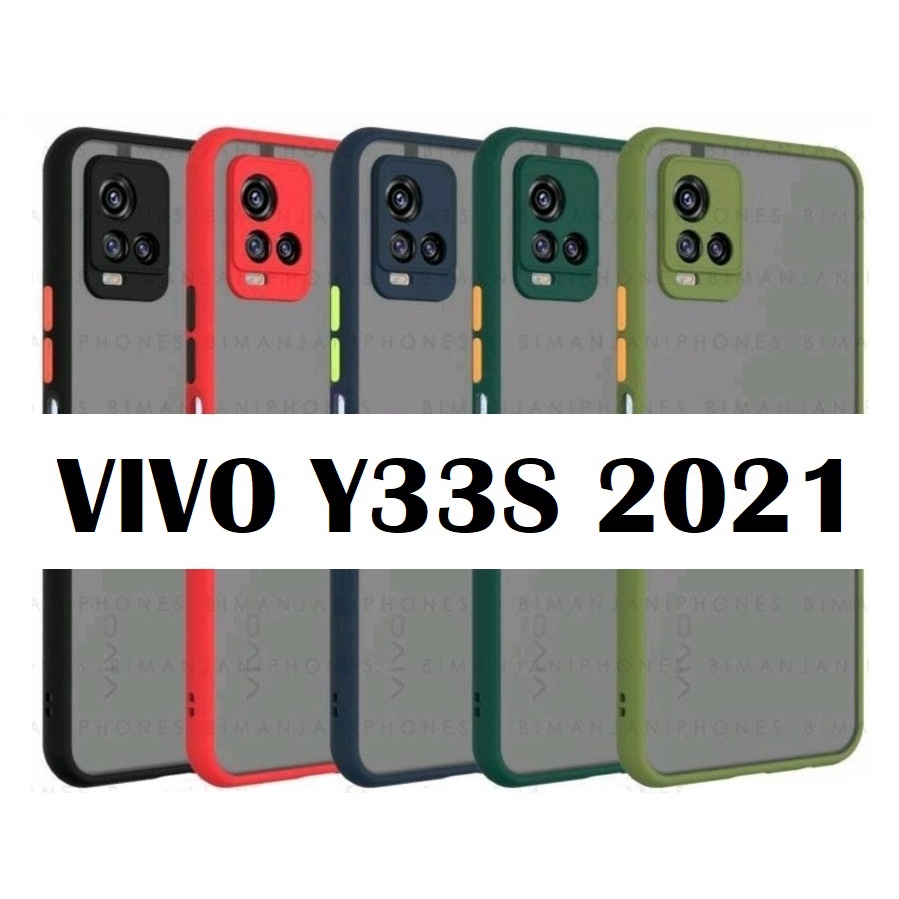 New Case VIVO Y33S 2021 Softcase Aero Hybrid My Choice Back Cover