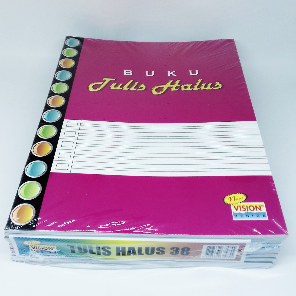 Jual [pcs] Buku Tulis Halus Vision Isi 38 Lembar Shopee Indonesia