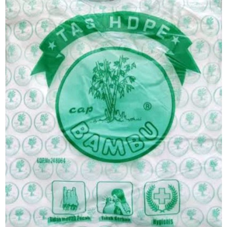 Kresek Bambu Putih Besar