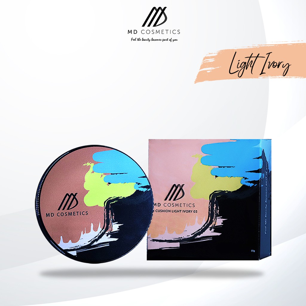 BB Cushion Light Ivory 03 By MD Glowing