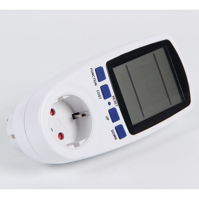 Stop Kontak KWH Meter Watt Volt Ampere Meter AC Ukur Daya Listrik PLN