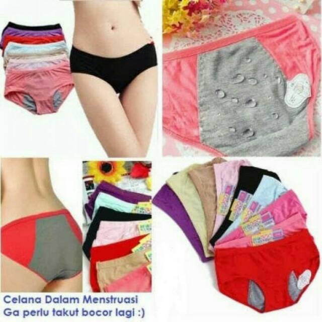 celana dalam anti tembus celana dalam wanita menstruasi