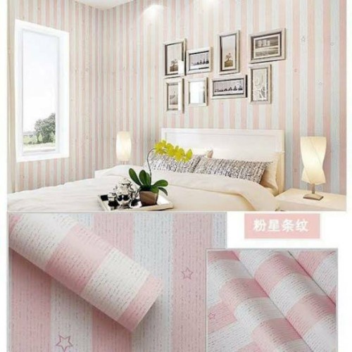 Wallpaper Stiker Dinding Motif Salur Bintang Wallpaper Stiker Wallpaper 3d Wallpaper Dinding Aesthetic GH079