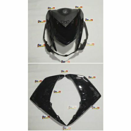 full body depan tameng sayap kanan kiri mio m3.hitam