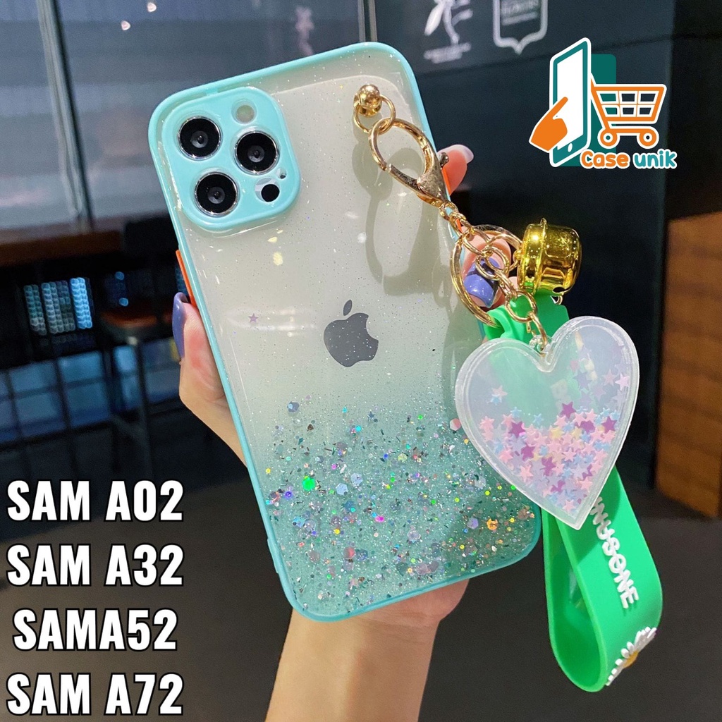 Y014 SOFTCASE FUZE GLITTER PELINDUNG KAMERA SAMSUNG A02 A32 A52 A72 CS4064