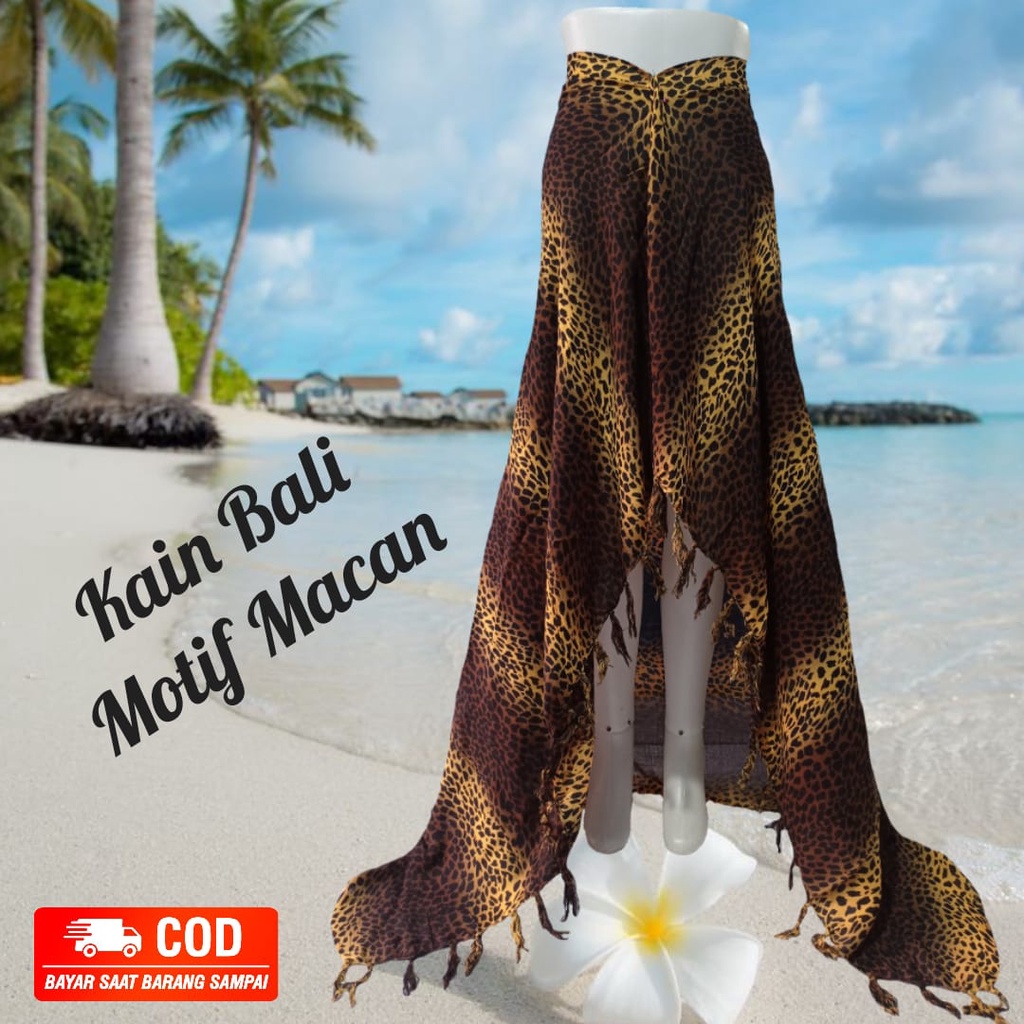 Sarung Pantai&gt;Selendang Bali&gt;Kain Pantai&gt;Motif Macan&gt;sembilanmode