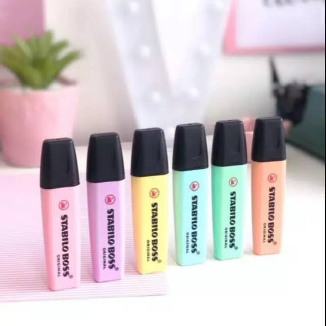 

STABILO BOSS Highlighter Pastel Color