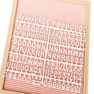 

LANGSUNG ATC.. (INCLUDE HURUF)LETTER BOARD PAPAN NAMA BAYI LUCU 40X28CM