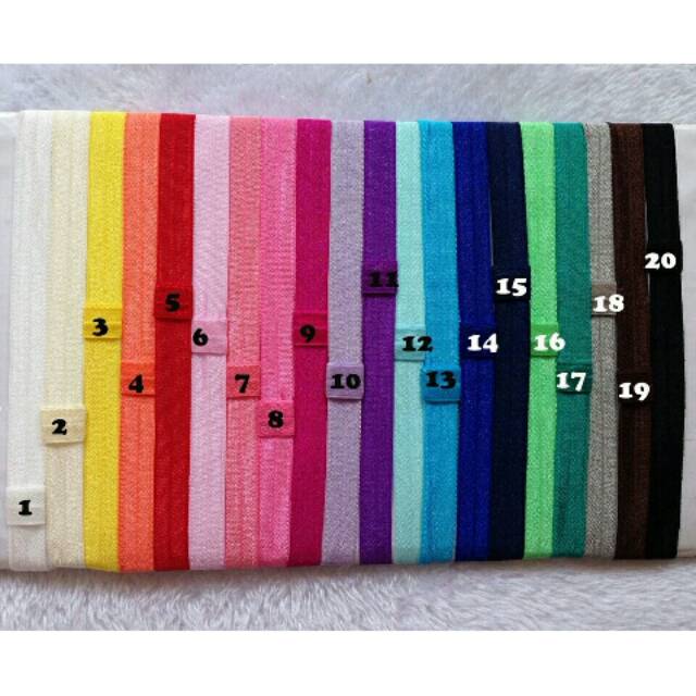 Karet foe polos harga per yard