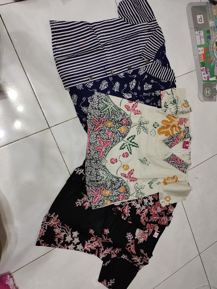 Atasan Batik Anak Murah Top Batik Anak Perempuan Murah Blus Batik Anak Cewek
