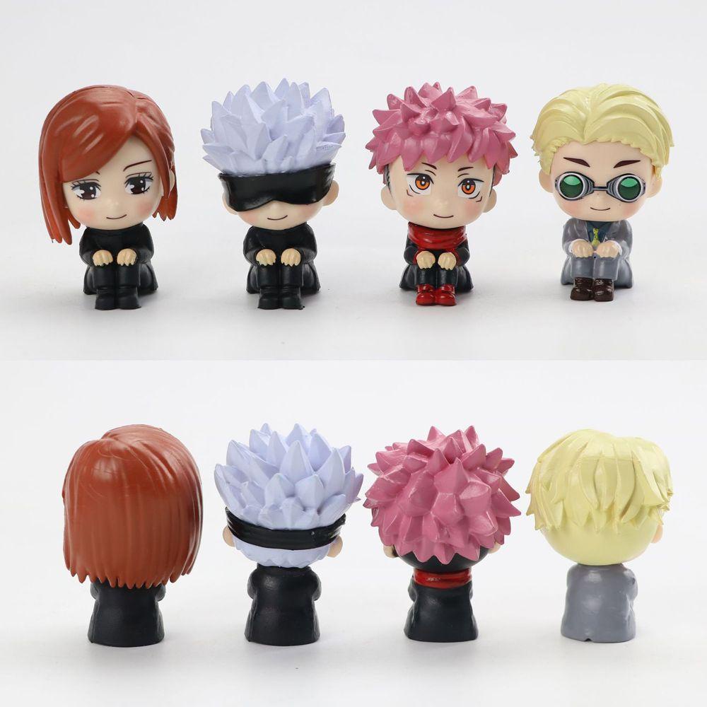 Lanfy Jujutsu Kaisen Figure Mainan Koleksi Fushiguro Megumi Yuji Itadori Nanami Figure PVC Anime Figure