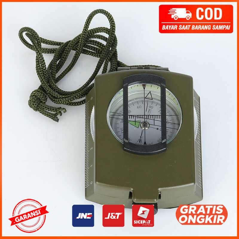 Kompas Militer Clinometer Camping Outdoor Tools