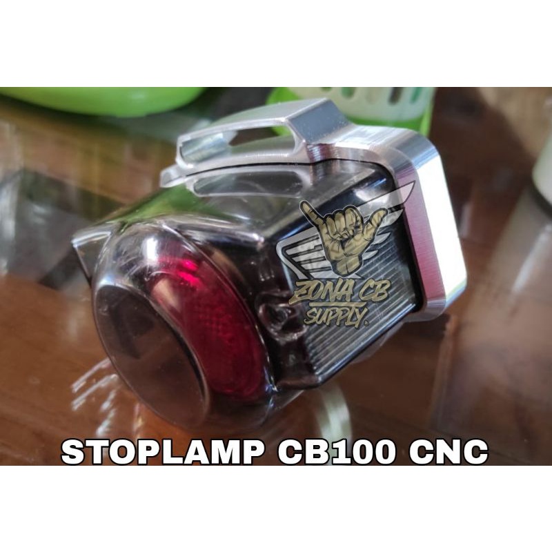 stop lamp cb 100 cnc / lampu belakang cb125 / cover lampu belakang cb100 mini takegawa