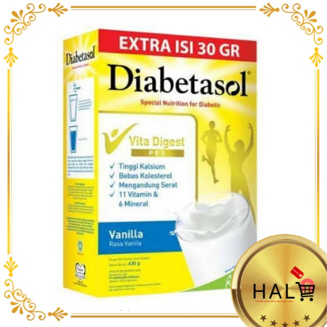 

DIABETASOL COKELAT @180GR