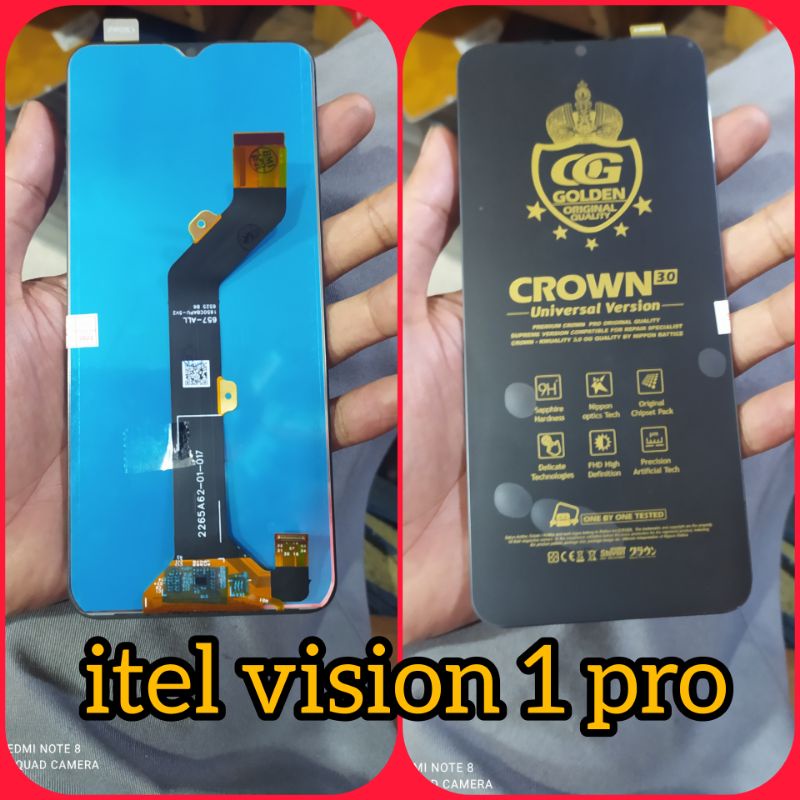 lcd touchsreen ts fulset itel vision 1 pro