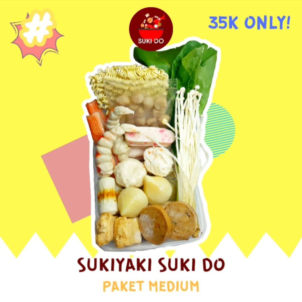 

Suki Instant Medium SukiDo (Paket 2-4 Orang)