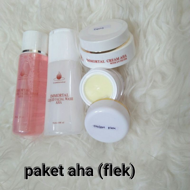 IMMORTAL GLOW FLEK /IMMORTAL SKINCARE / IMMORTAL PAKET/ IMMORTAL WHITENING/ IMMORTAL