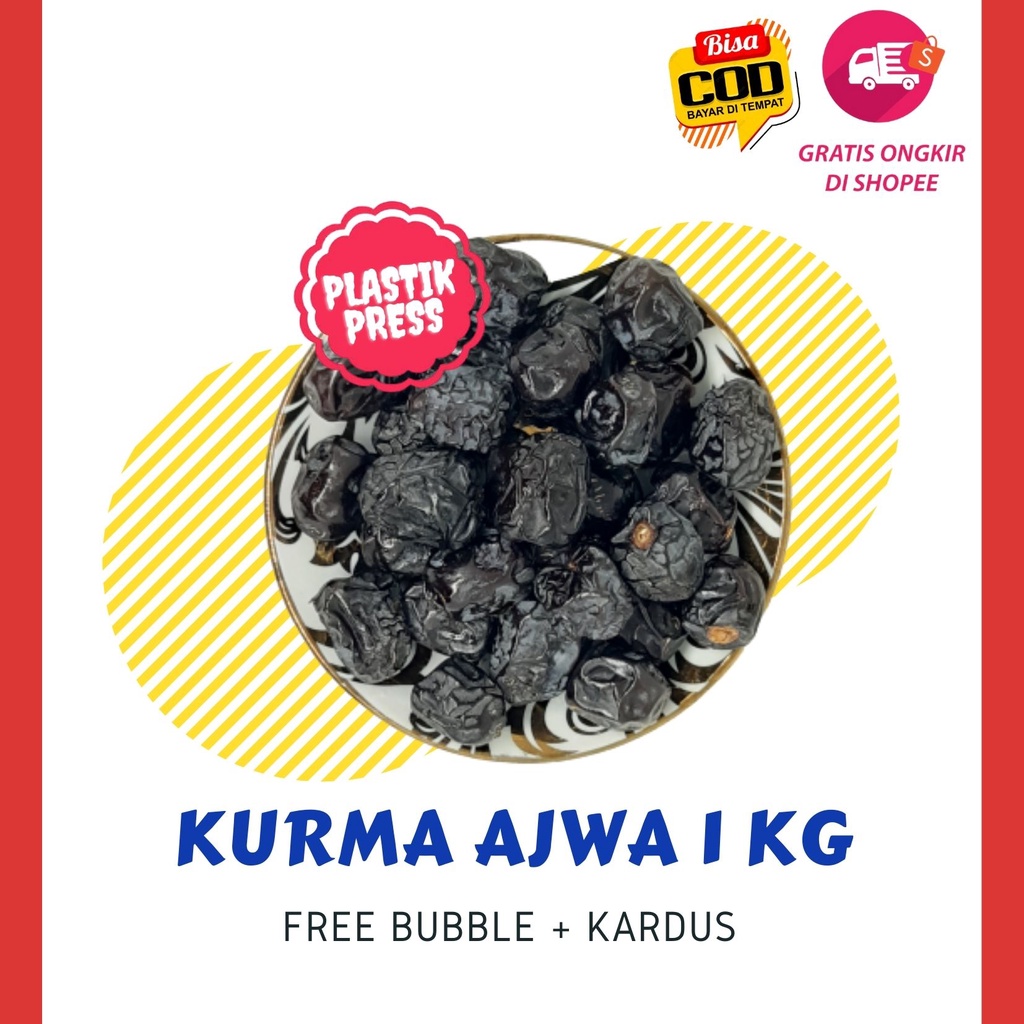 

[ COD ] Kurma Ajwa 1 Kg | Kurma Nabi | Ajwa Madinah | Kurma Nabi Madinah | Kurma Ajwa Original