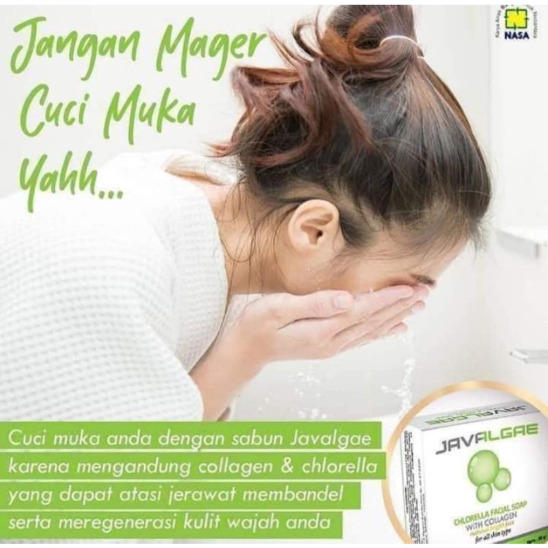 JAVALGAE NASA / SABUN PEMBRSIH WAJAH BPOM
