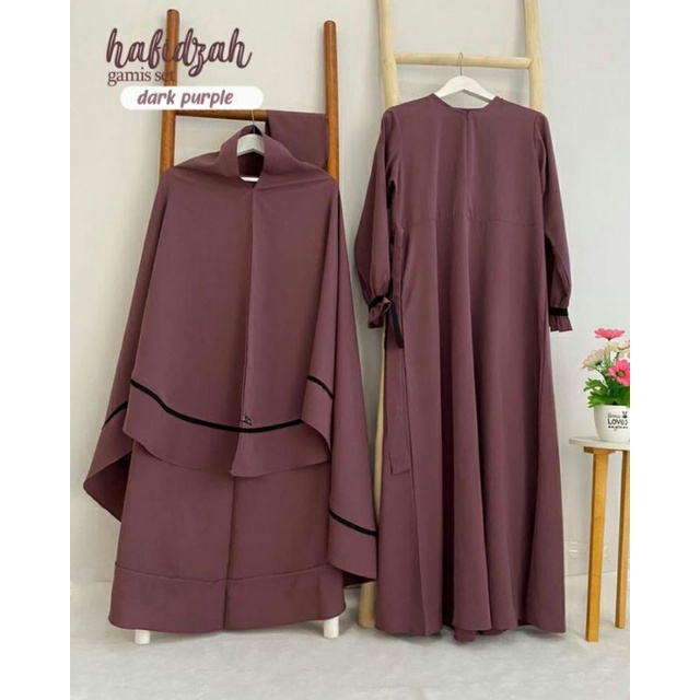 Gamis Hafidzah set syar'i