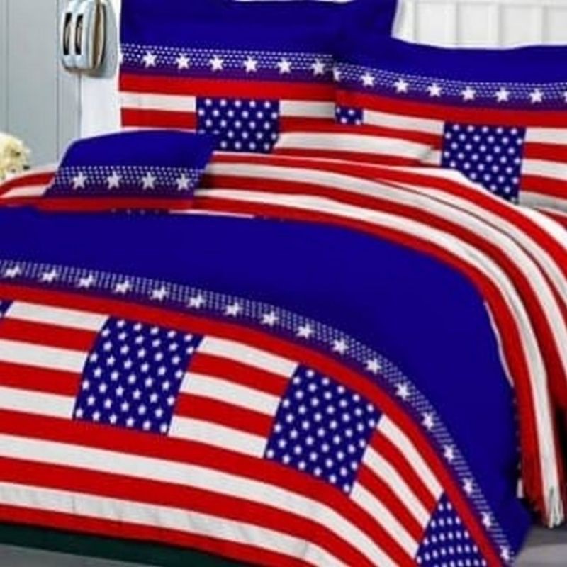 Sprei katun jepang bendera