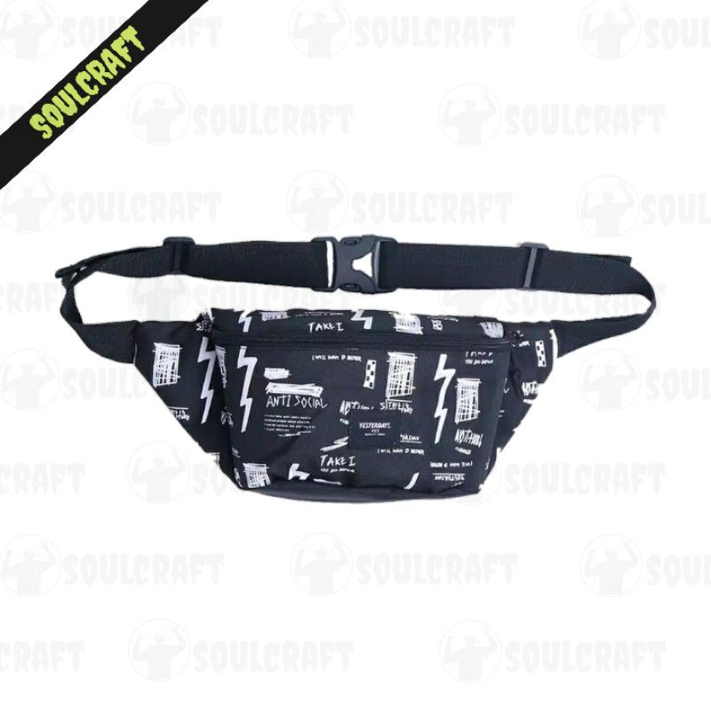 Waistbag "Yesterday.co - Takei Full P. Black"